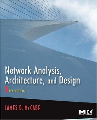 Network Analysis, Architecture, and Design by McCabe, James D.