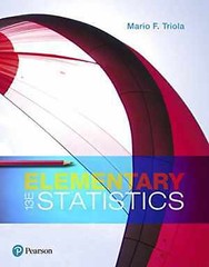 Elementary Statistics – Hardcover, by Triola Mario – Good