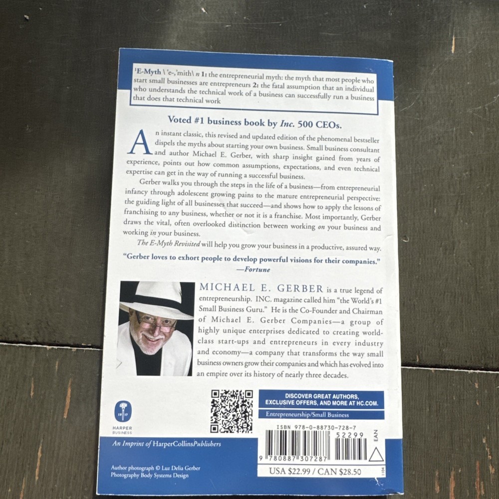The e-Myth Revisited by Michael E. Gerber