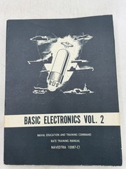 Basic Electronics Vol 1 & 2 Vintage Educational Book Set – GOOD