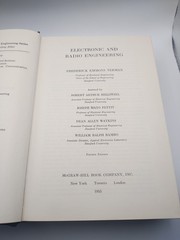 Electrical and Electronic Engineering Series McGraw-Hill 4TH EDITION 1955