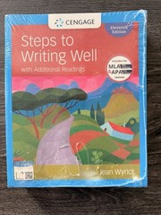 Steps to Writing Well Eleventh Edition Paperback Textbook Jean Wyrick NEVER USED