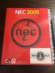 NEC 2005 NFPA 70 National Electrical Code & Significant Changes Book Lot Tabs