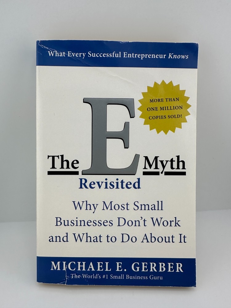 The E-Myth Revisited Michael E Gerber 3rd Ed Paperback Signed Note Copy