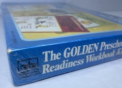 Vintage 1977 Golden Readiness Workbook Preschool Reading Kit SEALED BRAND NEW