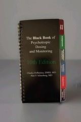 Black Book Of Psychotropic Dosing Monitoring DeBattista Spiral Index Guide