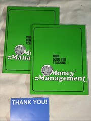 x2 Vintage 1977 Teaching Guide For Money Management By Household International