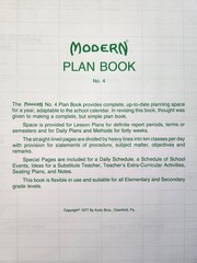 Teacher’s Lesson Planner Record Book Kurtz Bros. 1977 Modern Plan Book Vintage