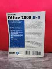 Microsoft Office 2000 – 8 in 1 by Wempen, Faithe Paperback / softback Book The
