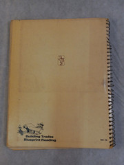 1972 BUILDING TRADES BLUEPRINT READING 5th Ed Paperback Book by ELMER W SUNDBERG