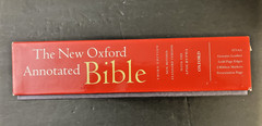 New Oxford Annotated Bible with the Apocrypha, NRSV. 3rd Edition. Leather. 9714A