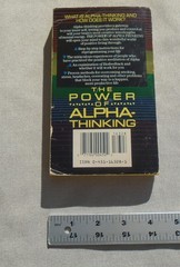 The Power of Alpha-Thinking By Jess Stearn 1st SIGNET PRINTING 1977 paperback