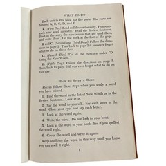 Using Words With Power (Through Spelling) by Lillian E. Billington (1950) HB