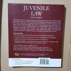 Delmar Cengage Learning Juvenile Law Paperback Textbook Toni Marsh Law