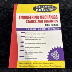 Engineering Mechanics, Statistics And Dynamics By Nelson, Best, And McLean 1998
