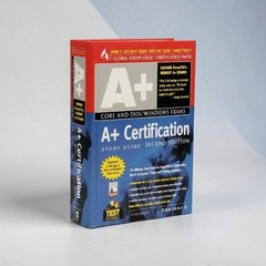 A+ certification 2nd Edition Study Guide Hardcover Book (NO CD-ROM INCLUDED)