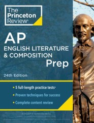 Princeton Review AP English Literature Composition Prep, 24th Edition: – GOOD