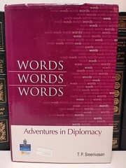 Words Words Words T.P. Sreenivasan Memoir India Diplomacy UN Fiji US Relations