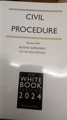 Civil Procedure 2024 volumes 1 and 2