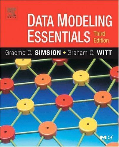 Data Modeling Essentials, Third Edition – paperback, Simsion, 9780126445510