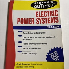 4 Books – Electric Power Systems/Generation