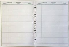 Teacher’s Lesson Planner Record Book Kurtz Bros. 1977 Modern Plan Book Vintage