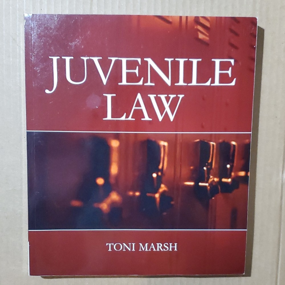 Delmar Cengage Learning Juvenile Law Paperback Textbook Toni Marsh Law