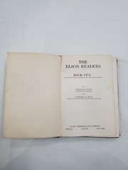 The Elson Readers Book 5. Scott Foresman Hardcover 1920
