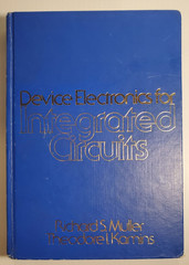 Device Electronics for Integrated Circuits Muller Kamins 1977 Hardcover Book