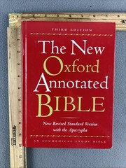 NRSV The New Oxford Annotated Bible with the Apocrypha, Third Edition Hardcover