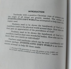 Abeka 5 Science Textbook Vintage 1977 Investigating God’s World