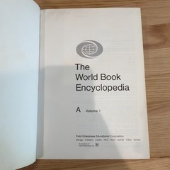 Vintage 1977 World Book Encyclopedia And Dictionary Complete Set (Volumes 1-21)