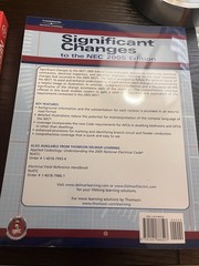 NEC 2005 NFPA 70 National Electrical Code & Significant Changes Book Lot Tabs