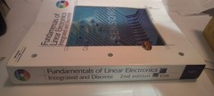 Fundamentals of Linear Electronics Integrated and Discrete 2nd ed. book PB DELMA