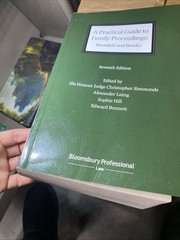 A Practical Guide to Family Proceedings: Blomfield and Brooks by Sophie Hill (En