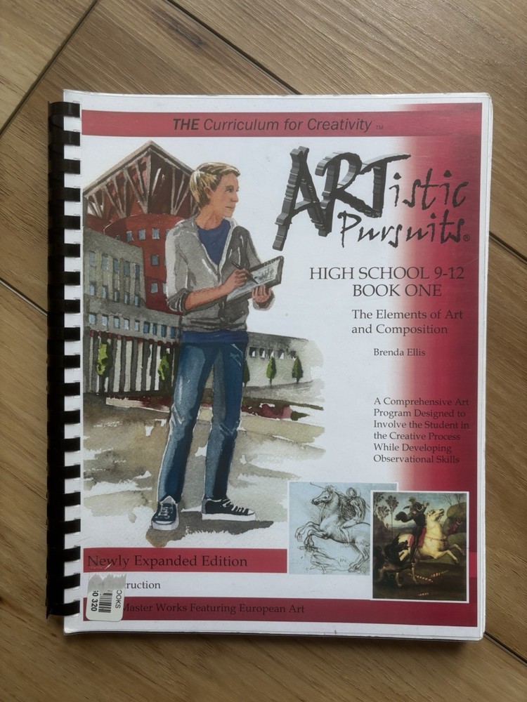 Artistic Pursuits High School 9-12 Book One Spiral Textbook by Ellis