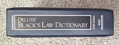 Black’s Law Dictionary, Deluxe Sixth Centennial Edition, Indexed, Very Good