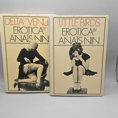 DELTA OF VENUS LITTLE BIRDS EROTICA Books by Anais Nin BCE HC/DJ 1977