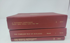 Timeless Way Building, Oregon Ex., Pattern Language HC, A Christopher ACCEPTABLE