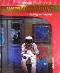 Pearson Literature California: – Hardcover, by Pearson Education – Very Good j