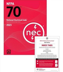 NFPA 70 National Electrical Code Spiral 2023 With Tabs NEC Code Book (US STOCK)