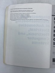 Diagnosis and Troubleshooting of Automotive Electrical, Electronics… 3rd Editi