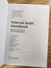 Internal Audit Handbook : Management with the SAP-Audit Roadmap (2007, Hardcover