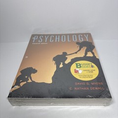 Psychology Eleventh Edition by David Myers Loose-leaf Version BRAND NEW!