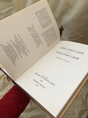 The Linz Cafe Das Linz Cafe Christopher Alexander HCDJ 1981 1st Oxford Unv Press