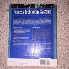 Process Technology Systems Michael Speegle Delmar Cengage Learning Paperback