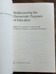 Studies in Government and Public Policy Ser.: Rediscovering the Democratic…