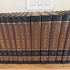 Vintage 1977 World Book Encyclopedia And Dictionary Complete Set (Volumes 1-21)
