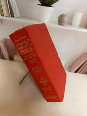 New Oxford Annotated Bible with Apocrypha Expanded Edition hardcover 1977 RSV