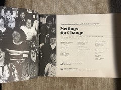 Vtg So-Sci Txtbk ‘Settings For Change The Social Sciences- Concepts & Values ‘77